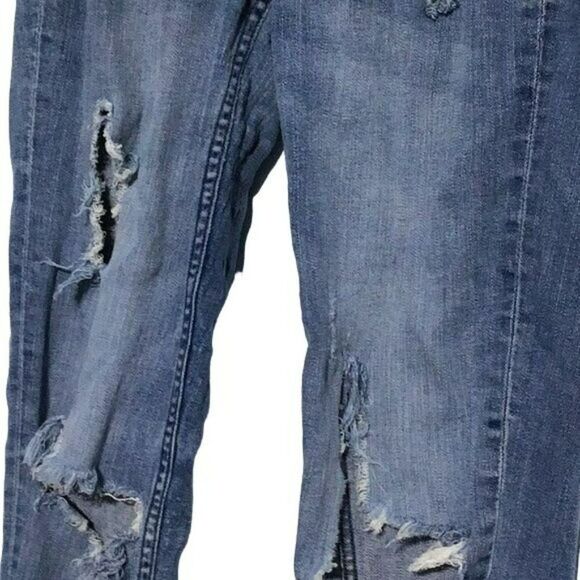 H&M Divided Distressed Ripped Jeans Size 4 - Picture 3 of 15